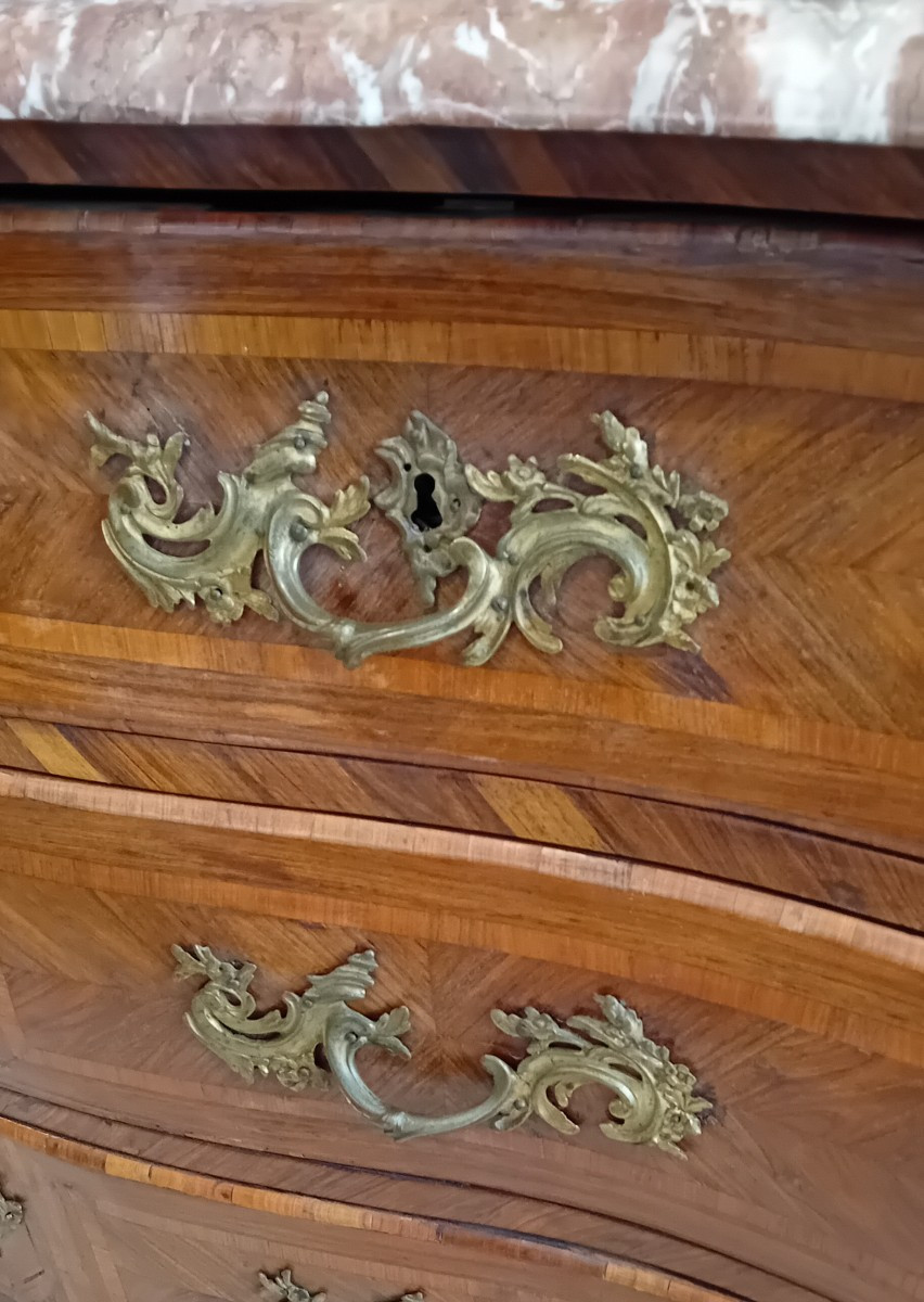 Antique Louis XIV  Chest Of Drawres-photo-2