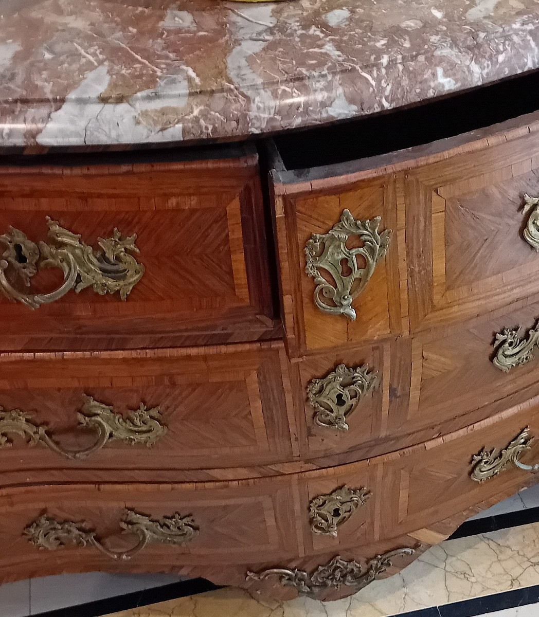 Antique Louis XIV  Chest Of Drawres-photo-3