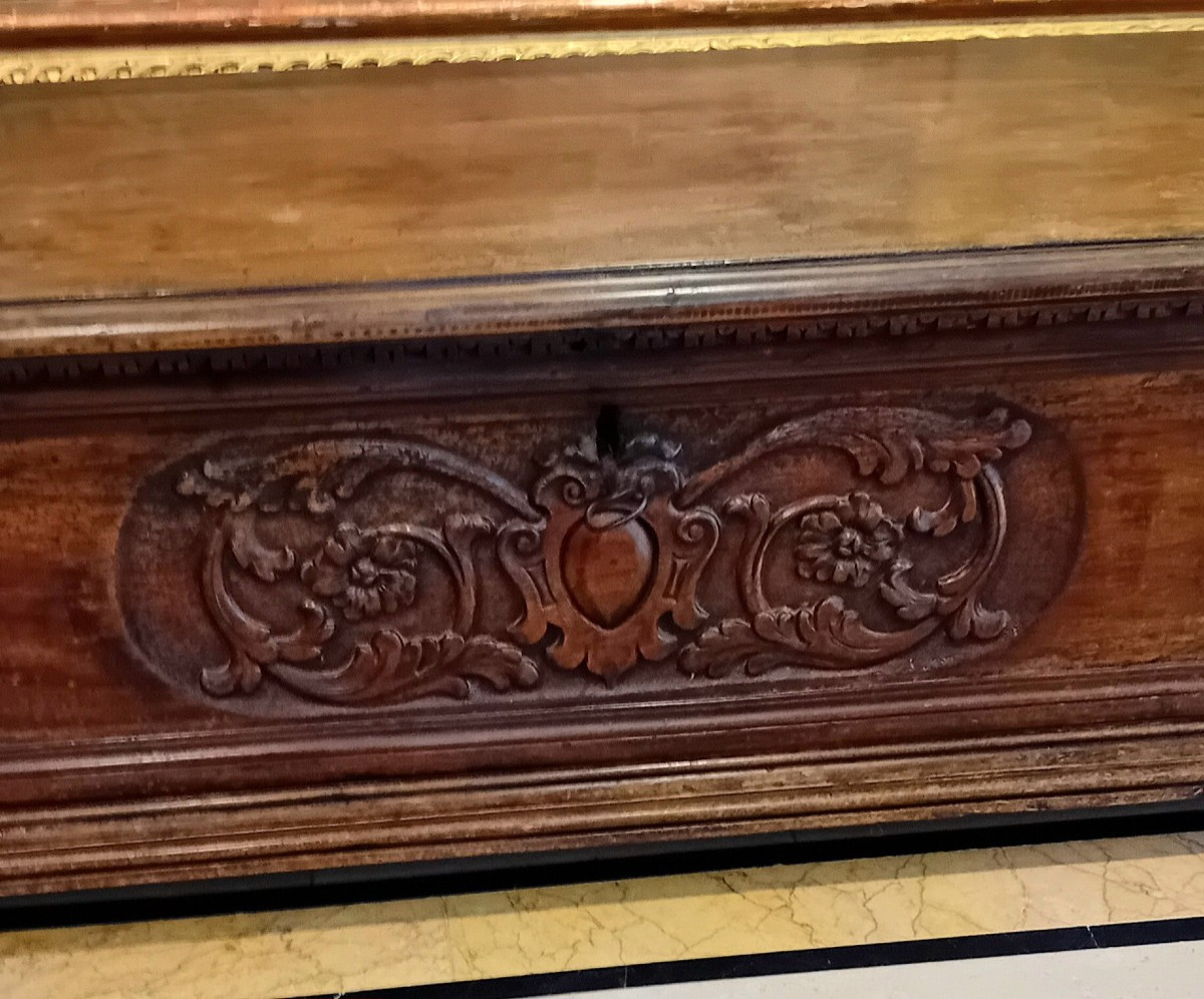 Antique Tuscan Chest In Walnut-photo-2