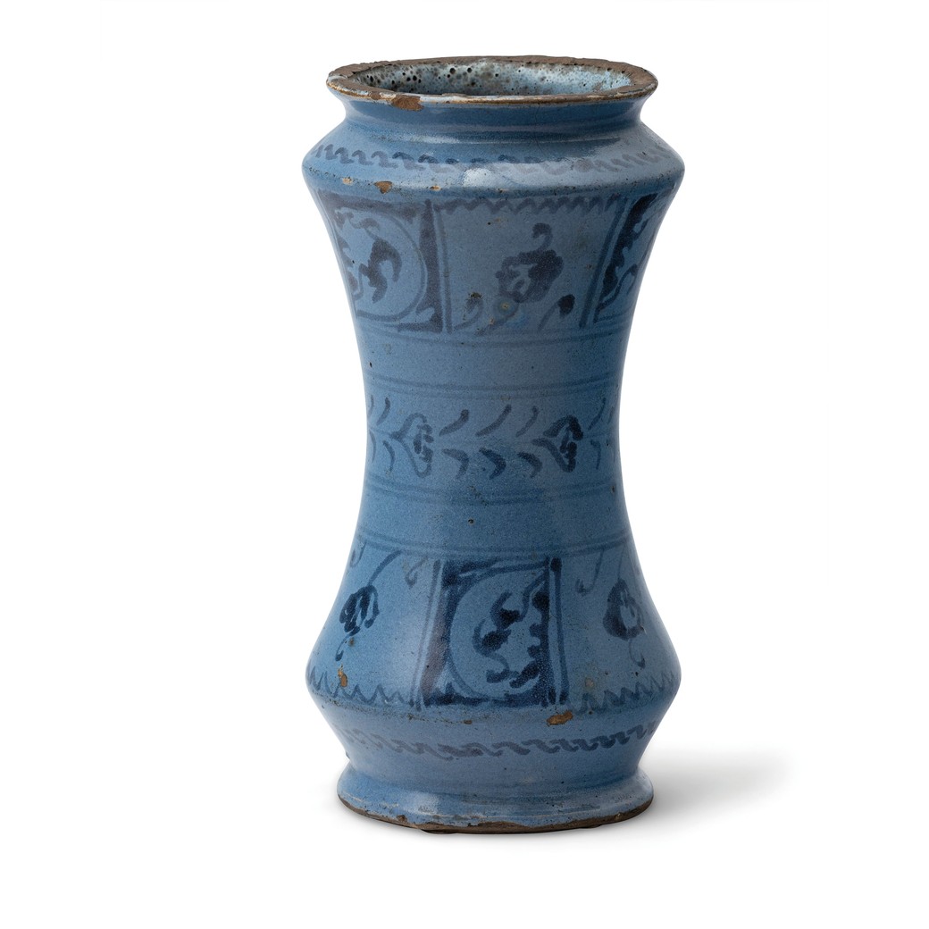 Vase antique en faïence sicilienne du XVIIe siècle
