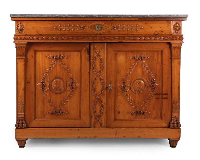 Antique Italian Empire Cabinet