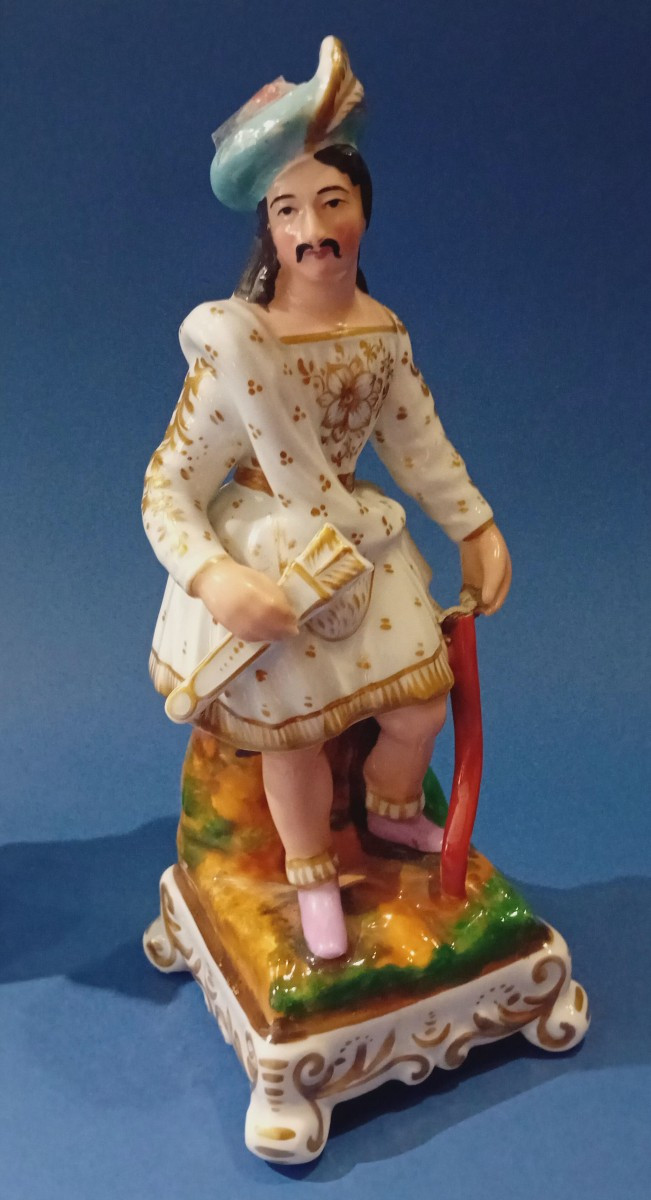 Pair Of Perfume  Porcelain Bottles-photo-4