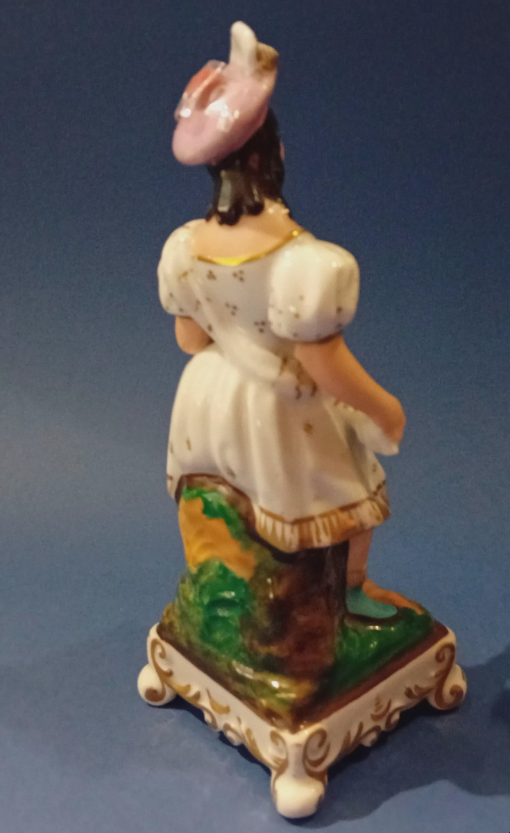 Pair Of Perfume  Porcelain Bottles-photo-1