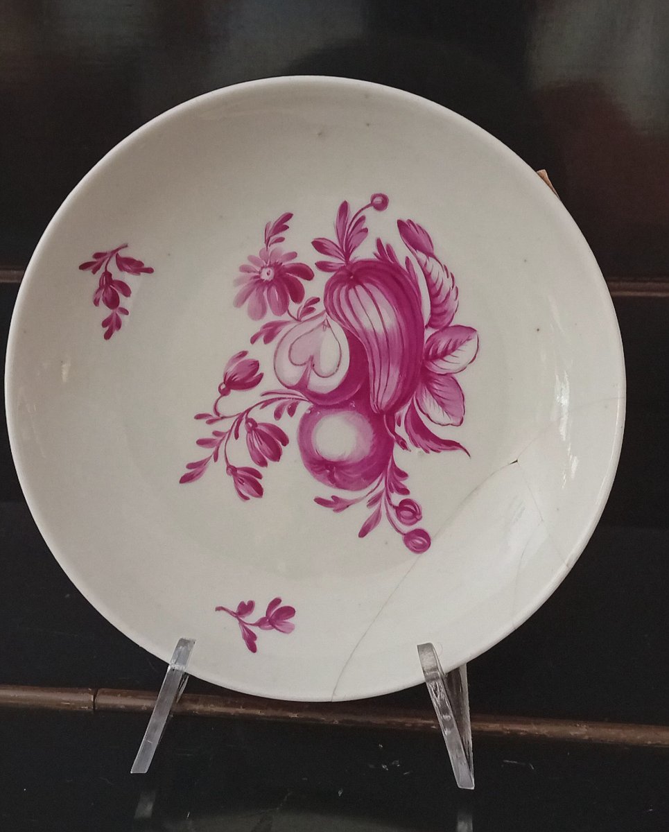 Antique Porcelain Cup, Made In Europe In The Late 18th Century-photo-2