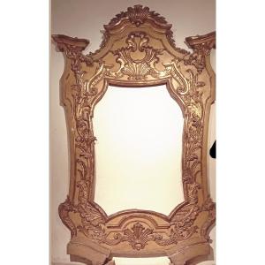 Antique Italian Baroque Mirror