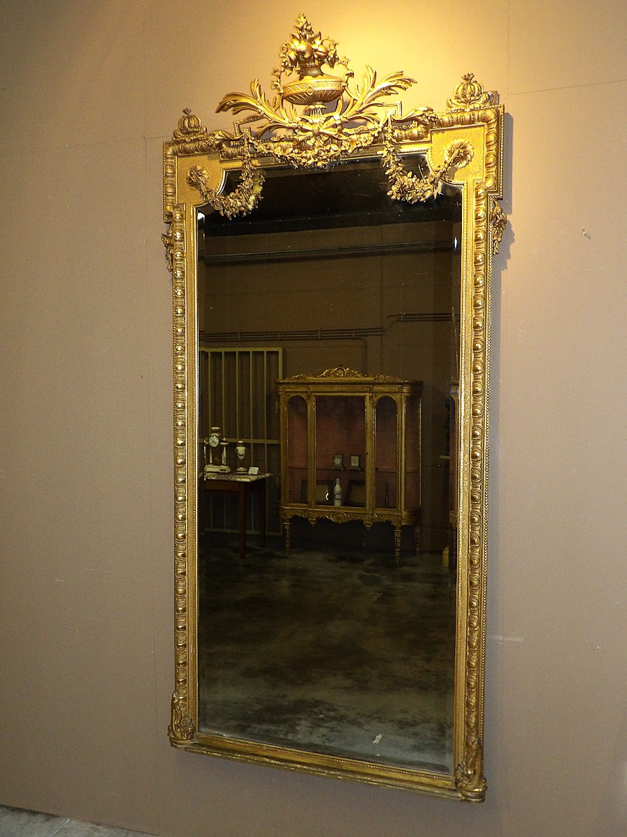 Miroir doré-photo-2
