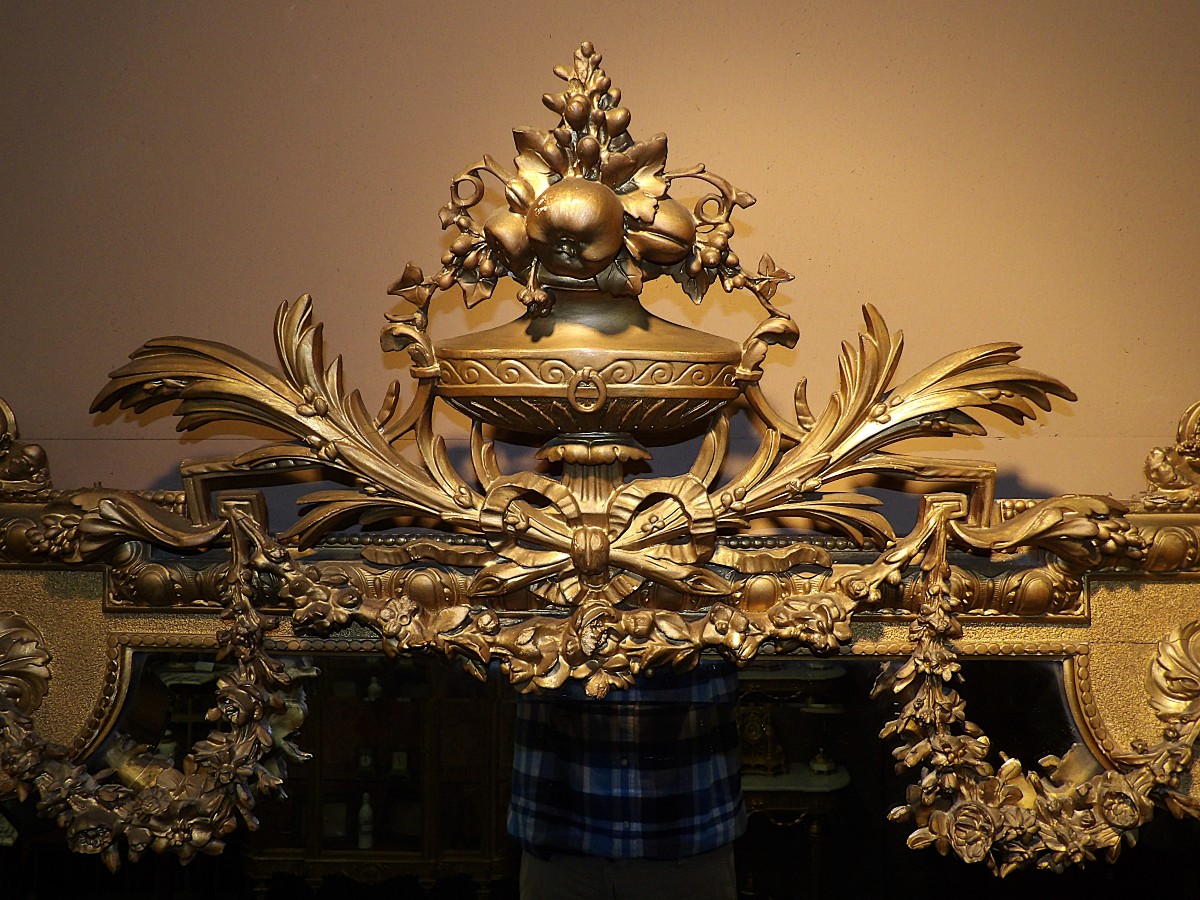 Miroir doré-photo-2
