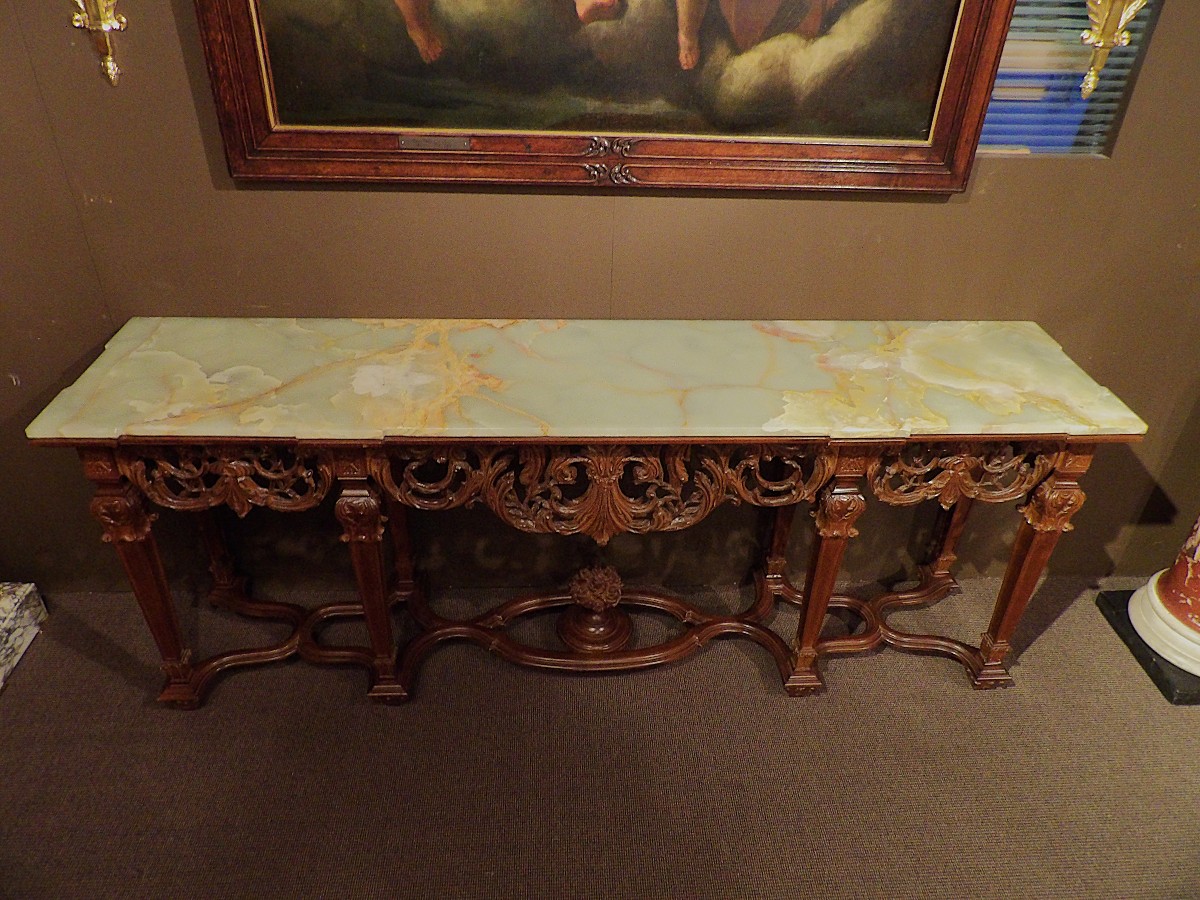 Console avec dessus en onyx-photo-6