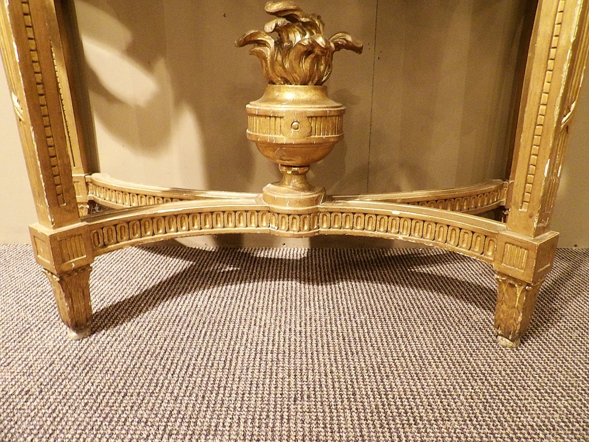 Gilded Wooden Console-photo-3