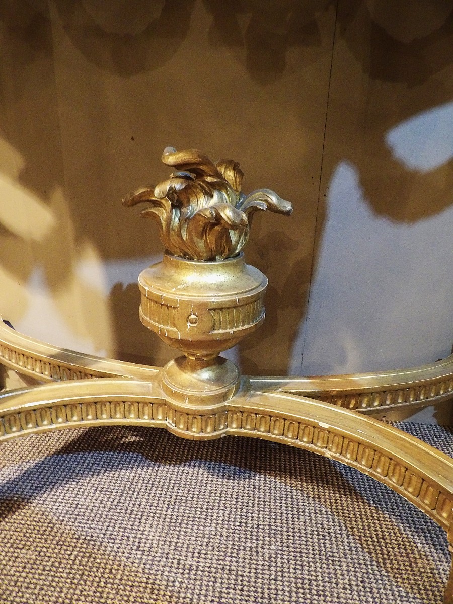 Gilded Wooden Console-photo-4