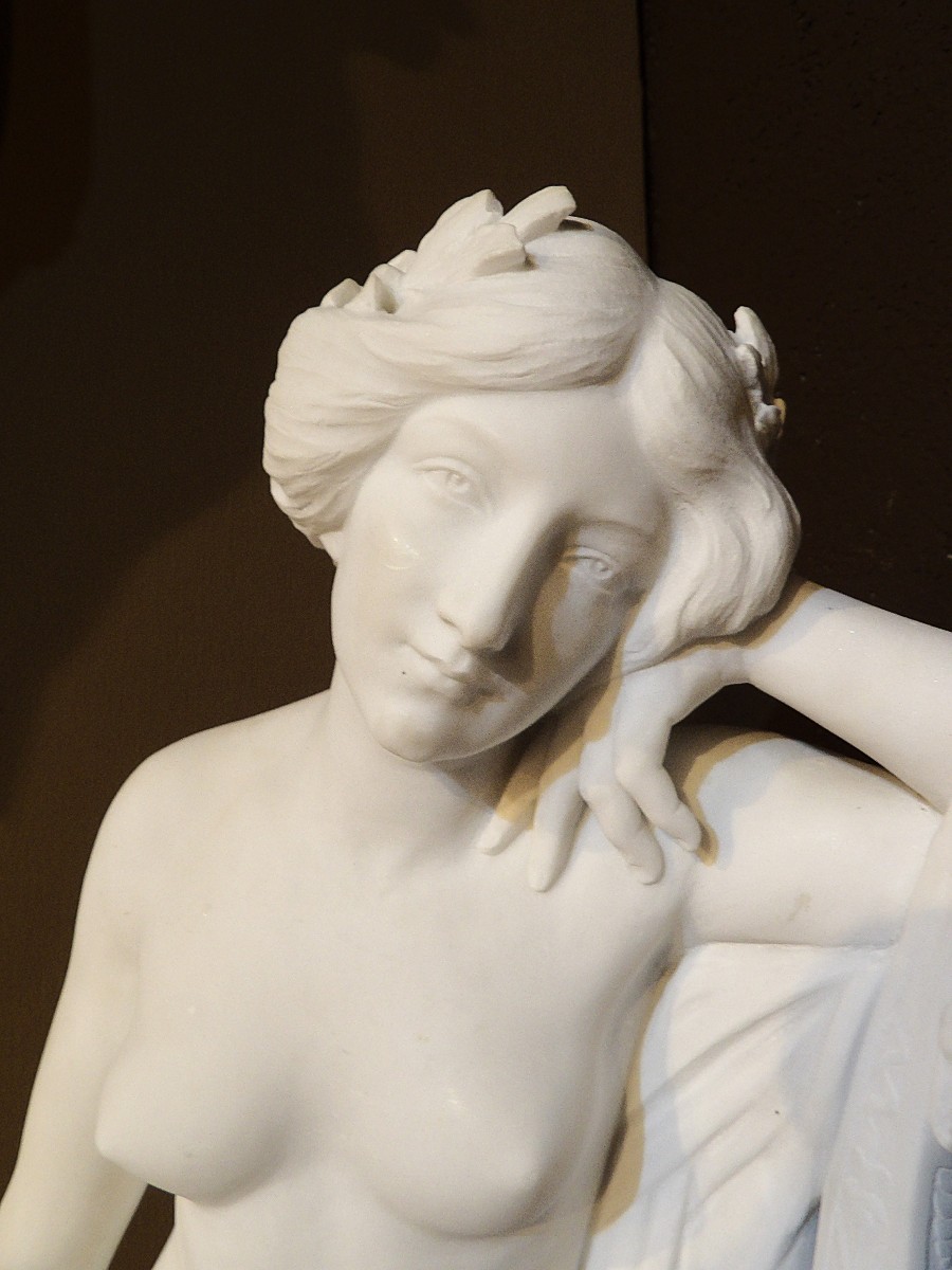 Attilio Fagioli - Carrara Marble – “meditazione”-photo-3