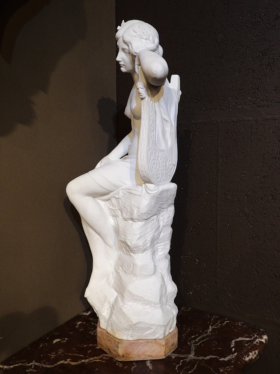 Attilio Fagioli - Carrara Marble – “meditazione”-photo-3