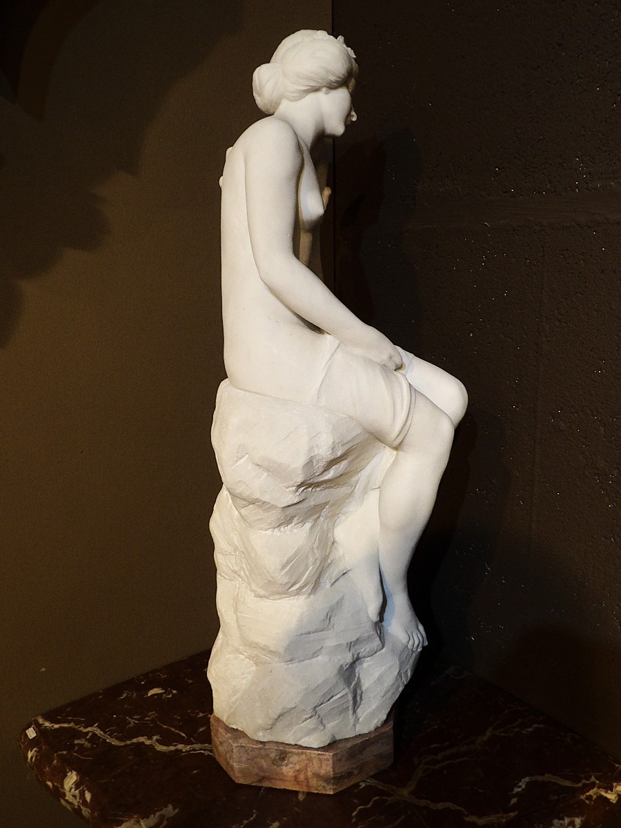 Attilio Fagioli - Carrara Marble – “meditazione”-photo-6