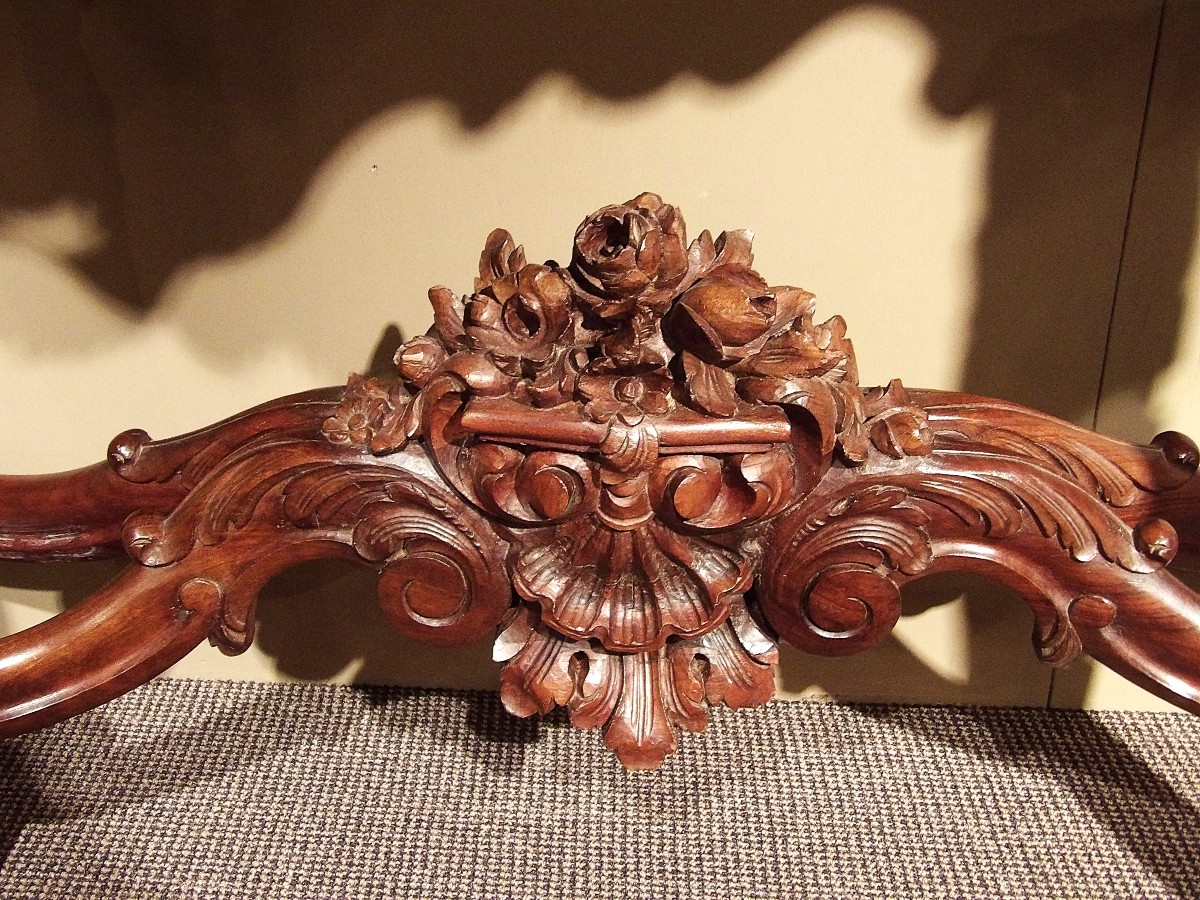 Oak Console Table With Drawer-photo-2