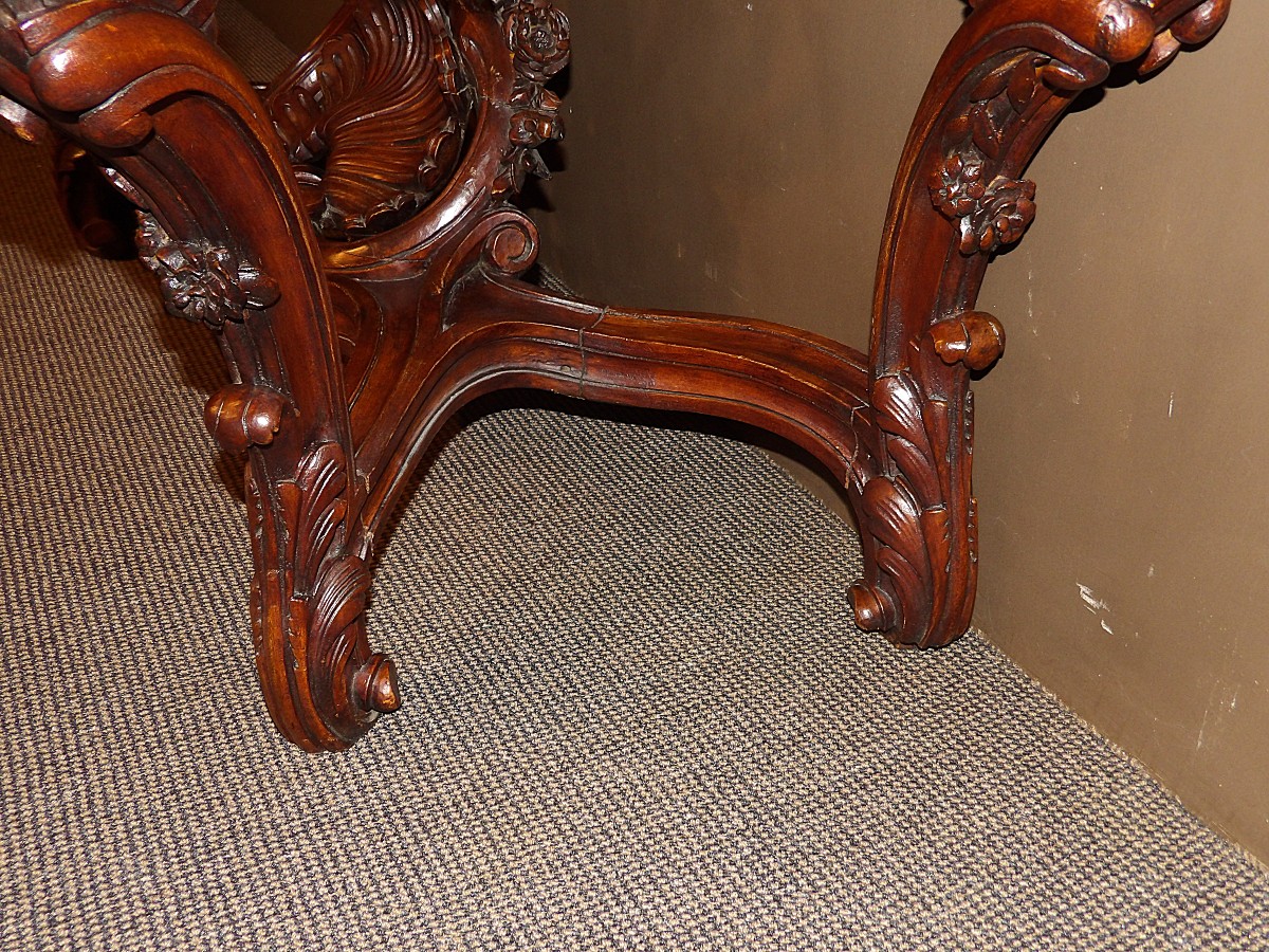 Console en noyer-photo-4