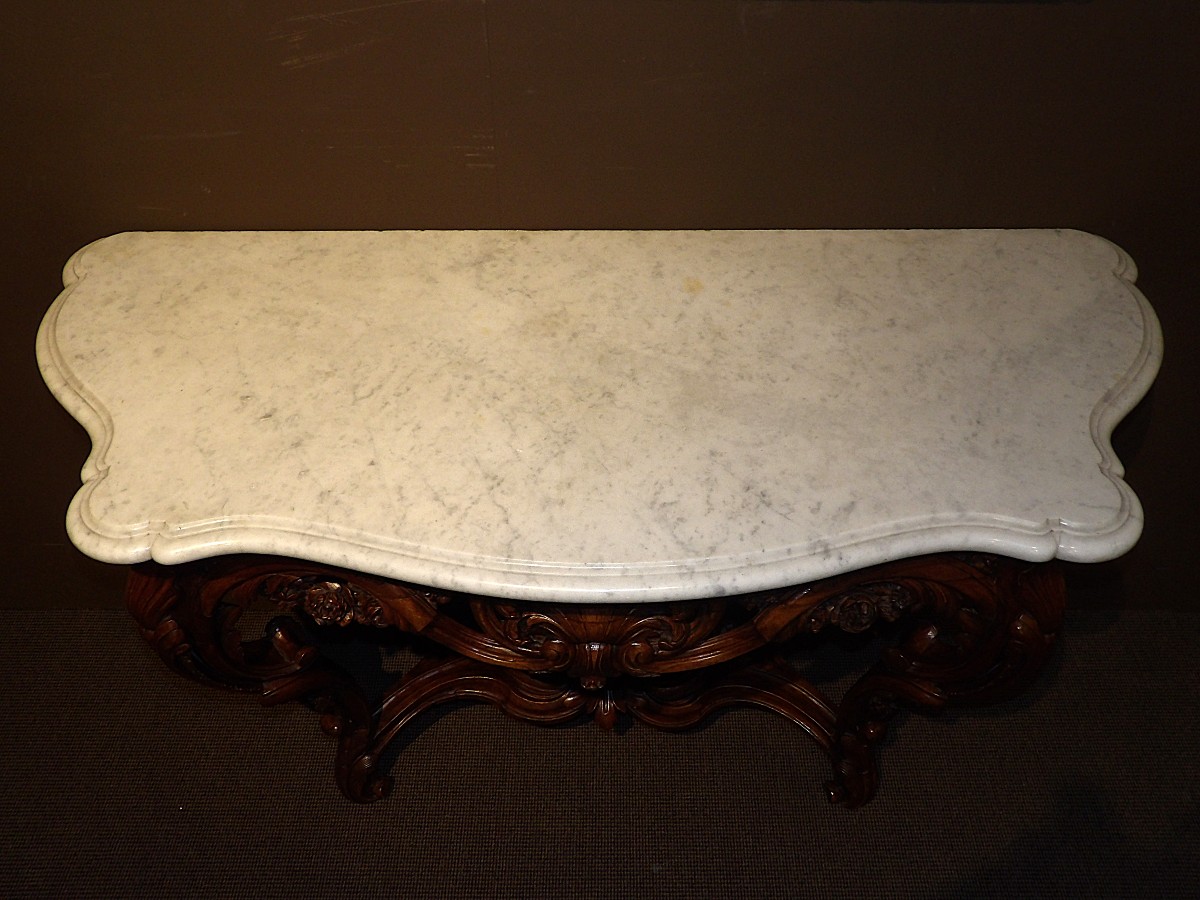 Console en noyer-photo-5