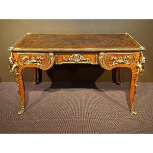 Bureau Plat – Style Louis XV – Époque Napoléon III