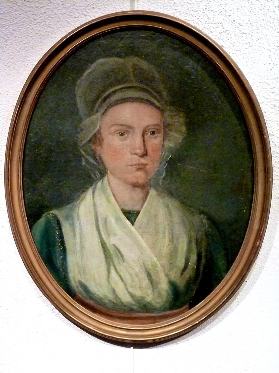 Jeune femme portrait XVIIIème REVOLUTION  