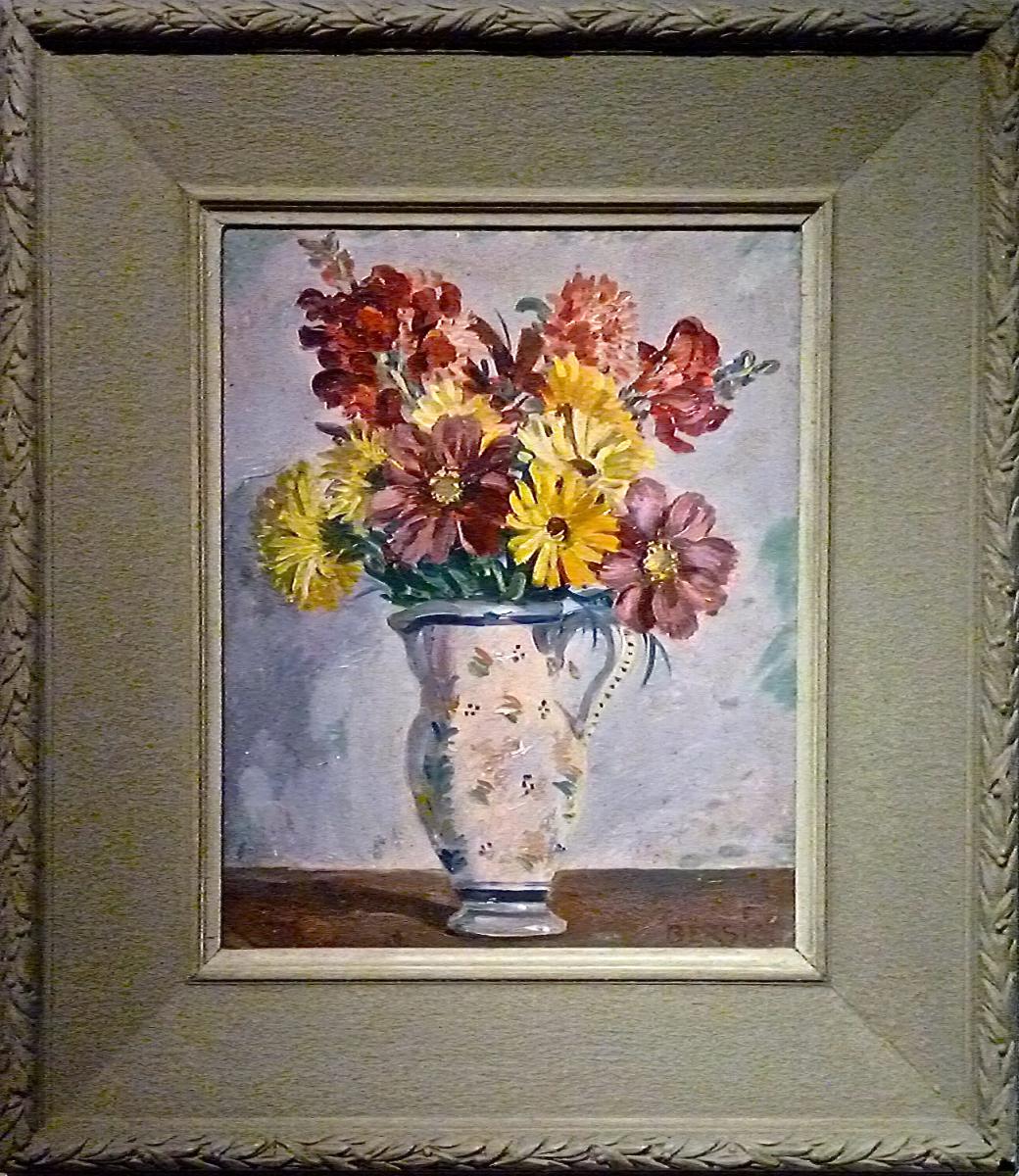 Fleurs dans un vase par Jean Eugène BERSIER (1895-1978)