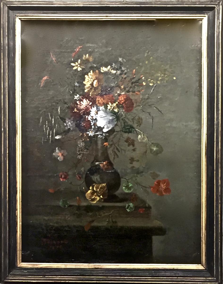 FLEURS des CHAMPS de 1876 par POIRSON (1850-1896)