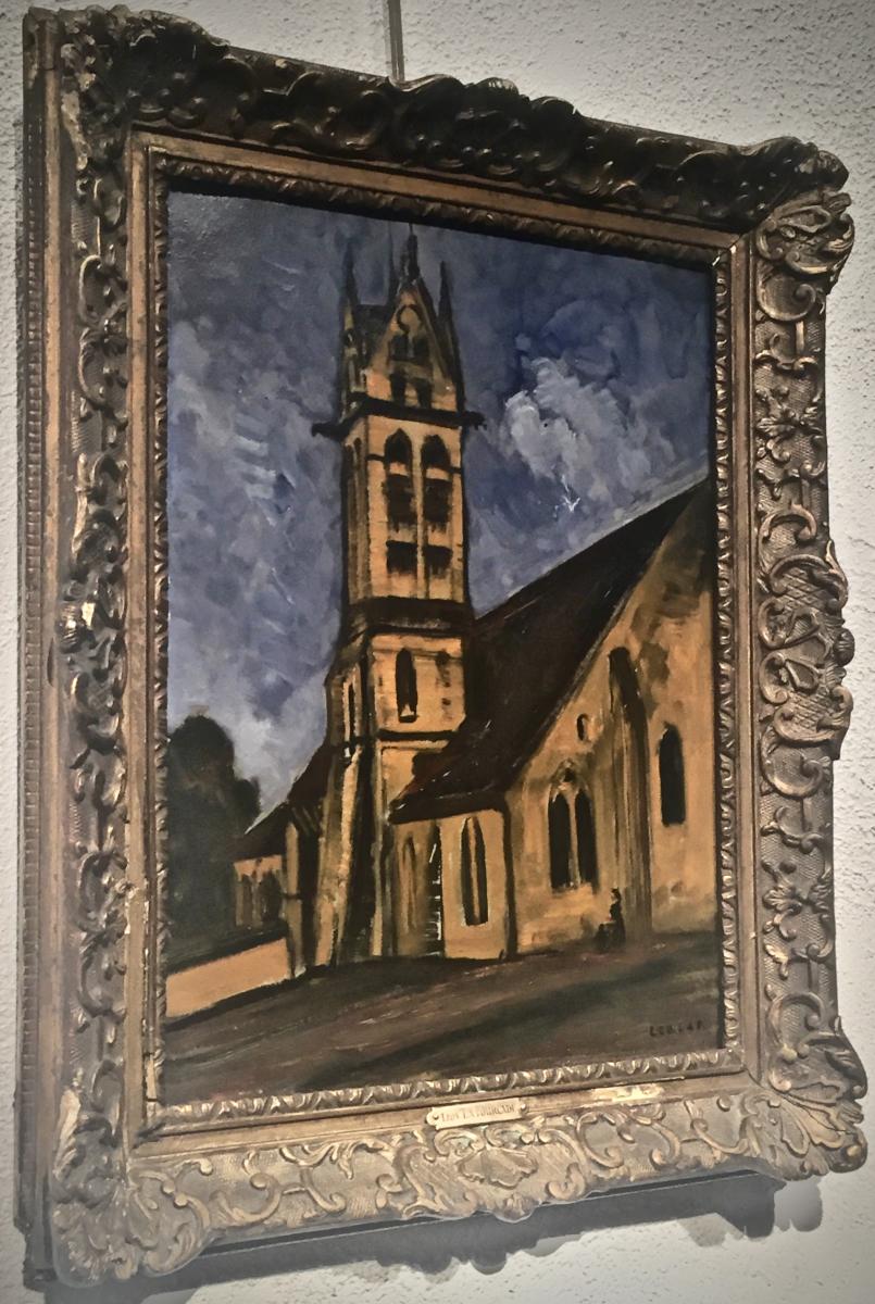 Léon LA FOURCADE (1898-1979) - Eglise d'Heriey-photo-2