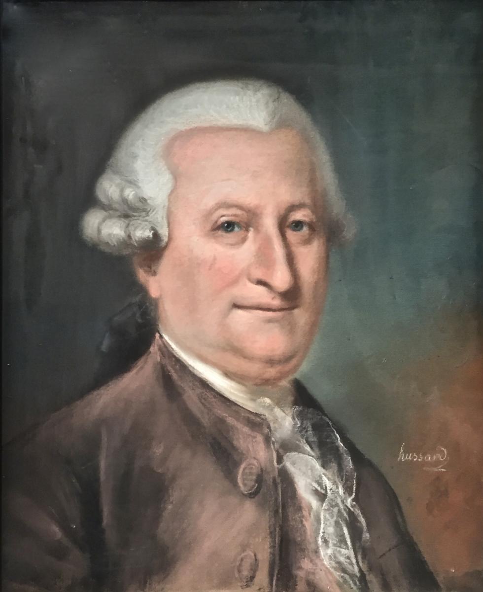 Michel Nicolas HUSSARD (1749-1827) - PORTRAIT XVIIIème-photo-2