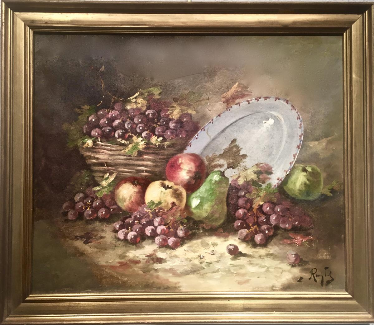 Apple Pears Grapes - Royal (xixth)