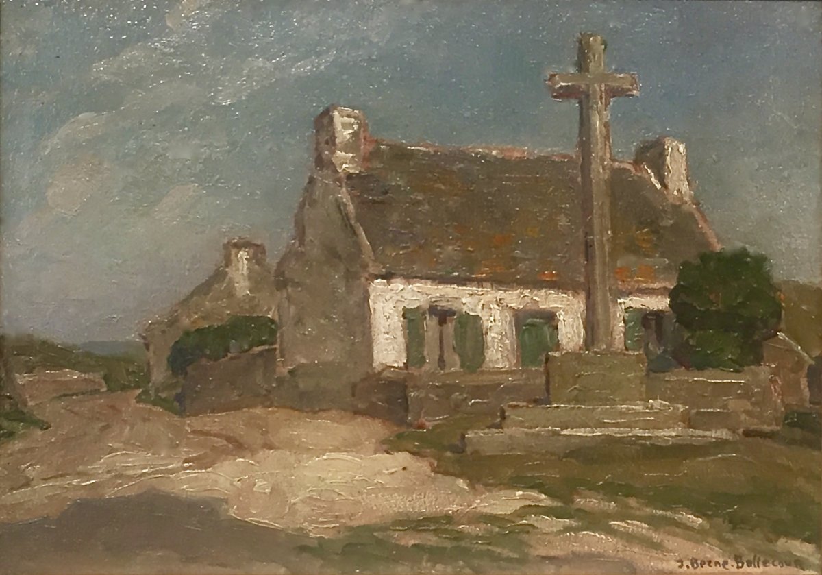 Breton Calvary - Jean Jacques Berne-bellecour (1874-1939)