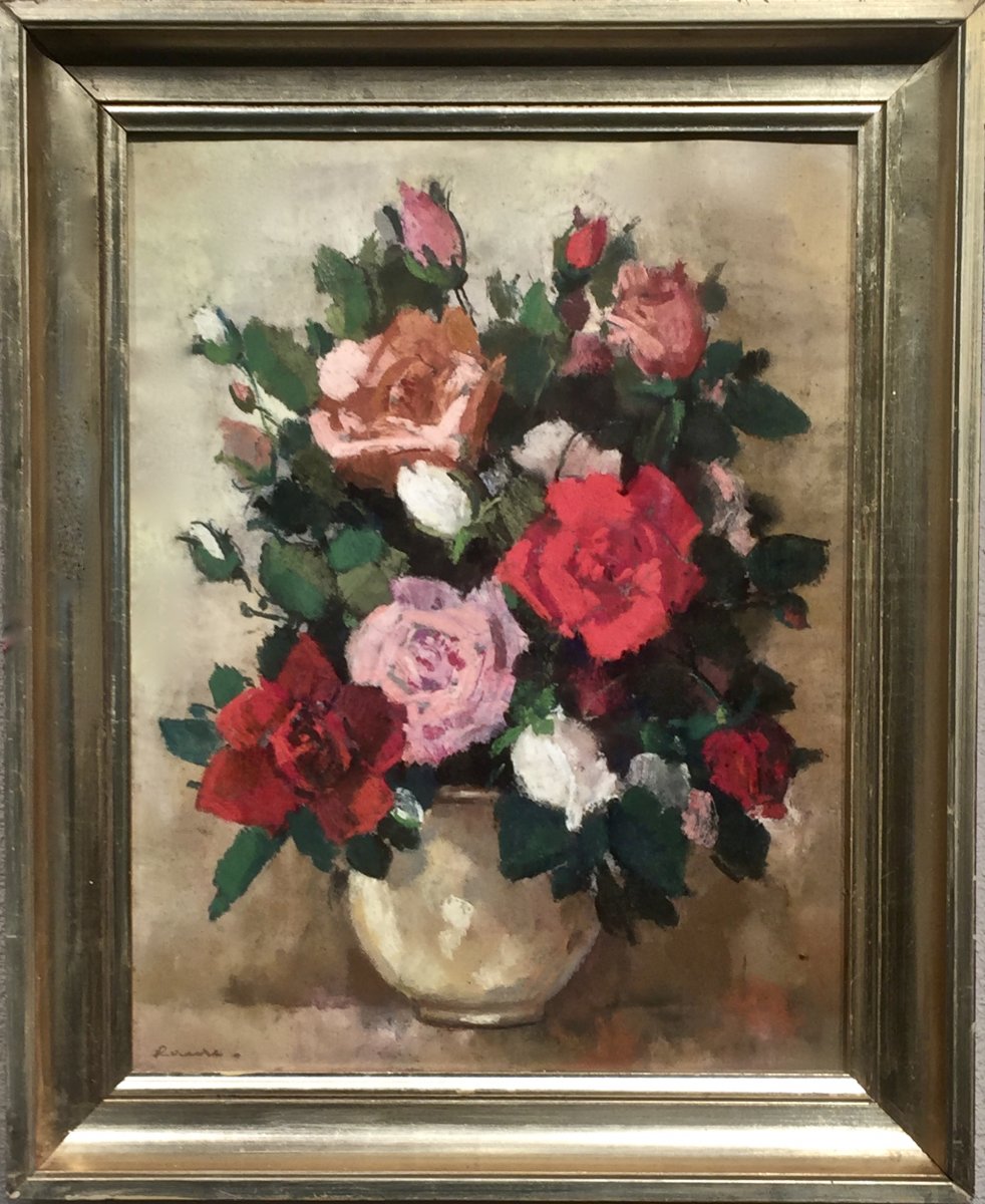 Yves ROUVRE (1910-1996) - ROSES