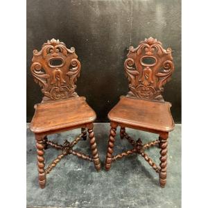 Chaises Escabelles