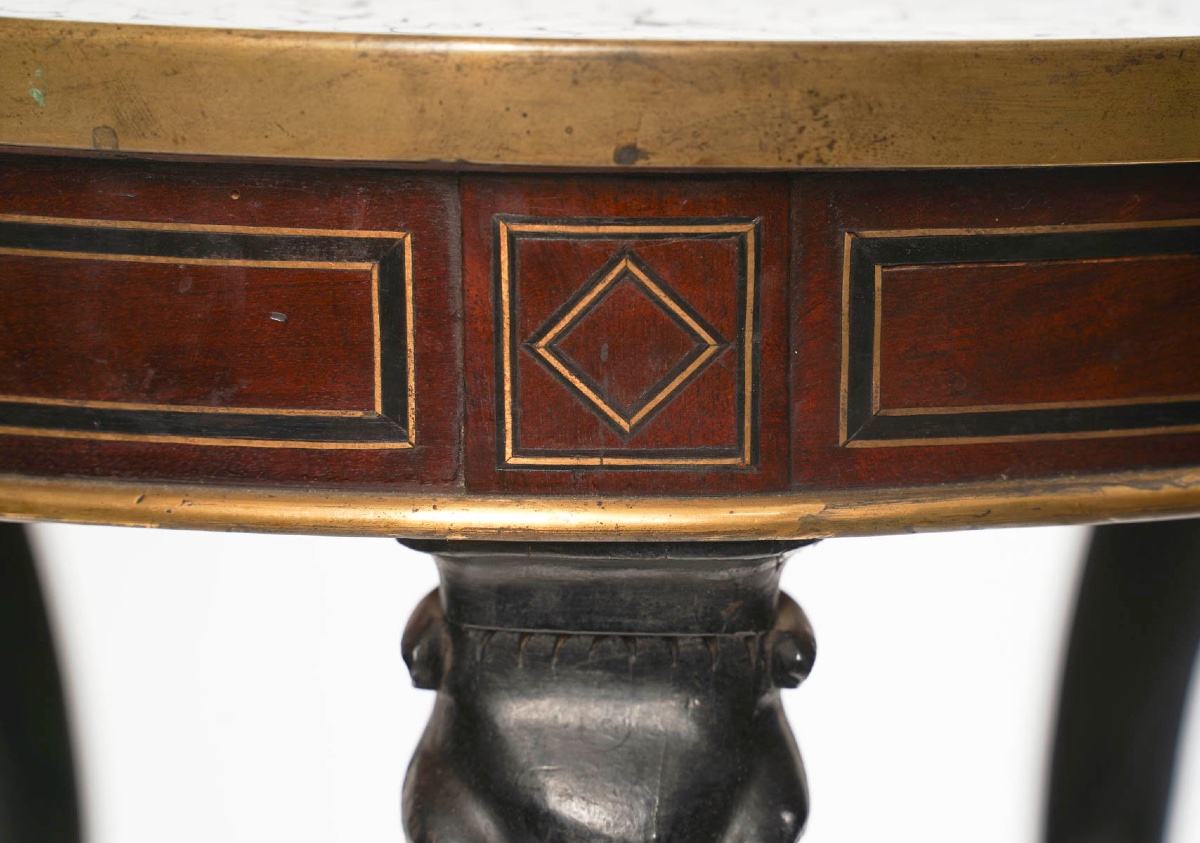 Guéridon RUSSE vers 1830/1840 -photo-1