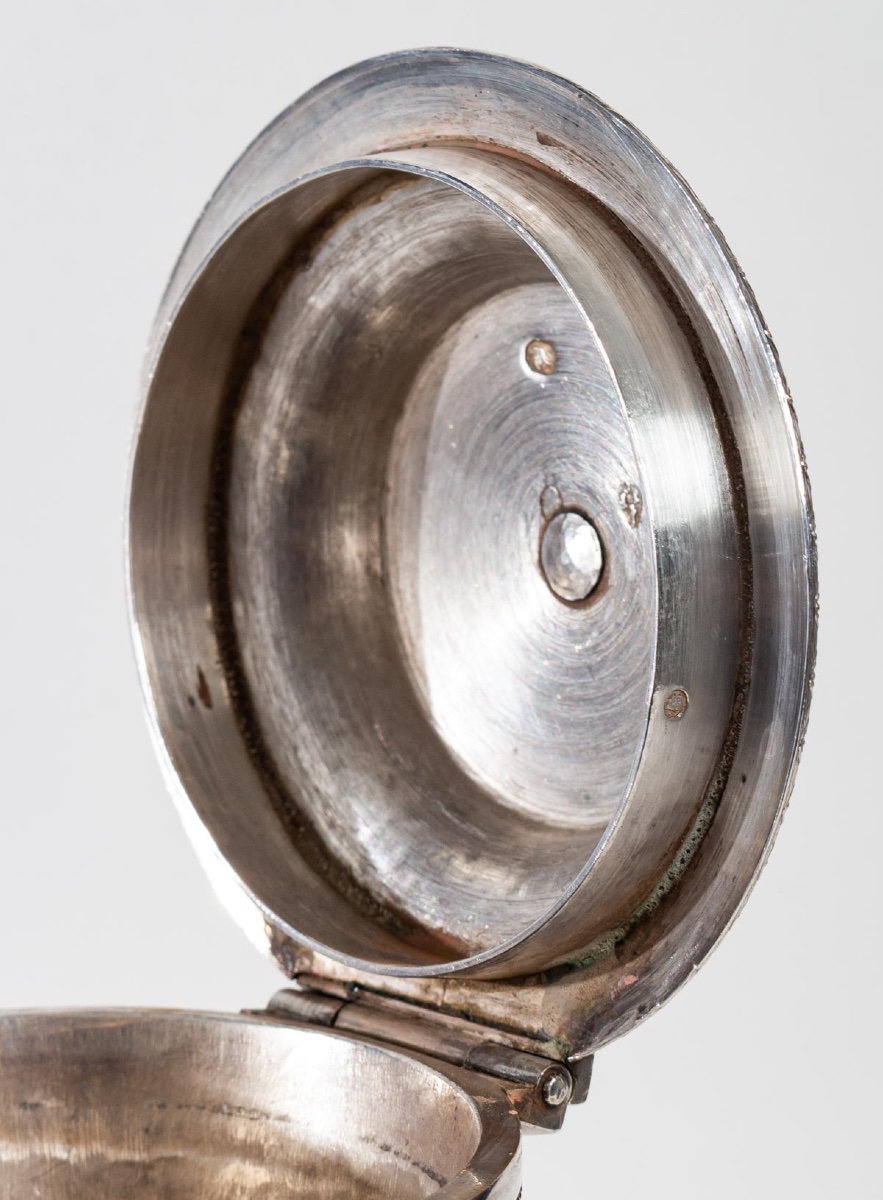 Chocolatière Argent massif o Coq-photo-6