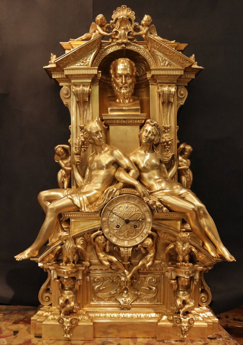 Pendule Att à Victor Paillard