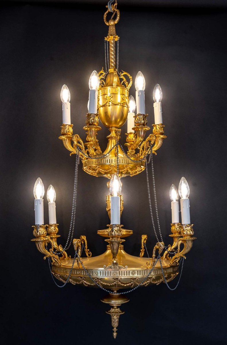 Pretty Neo Classic Chandelier