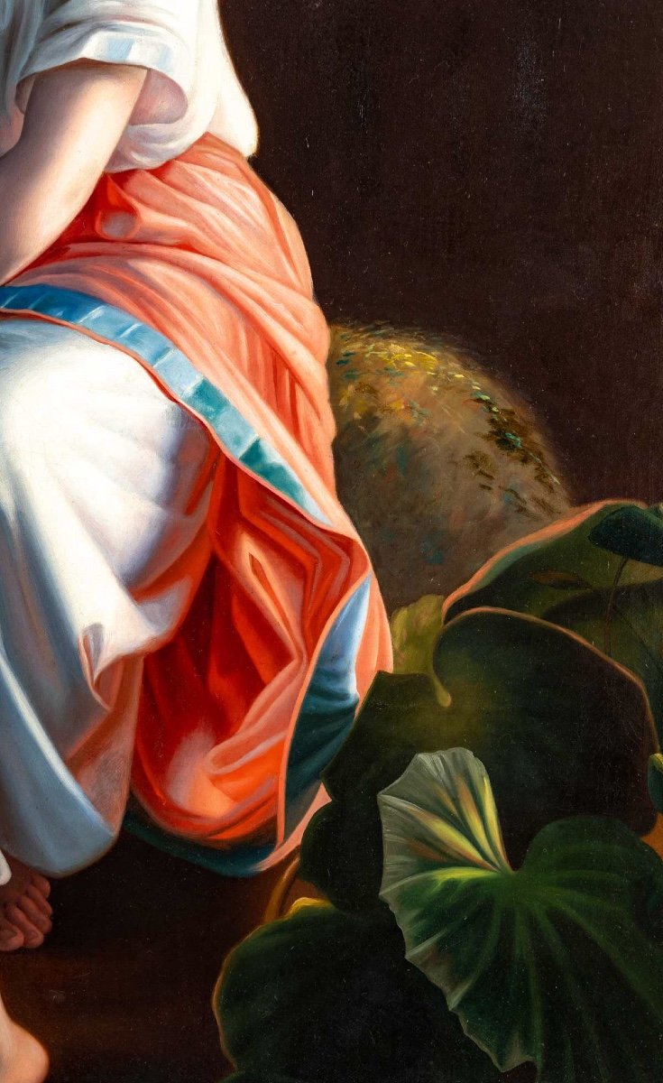 Hst Jeune Femme Dénudée  à la source 188 x 125-photo-1