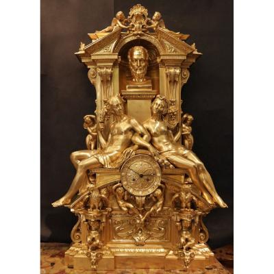 Pendule Att à Victor Paillard