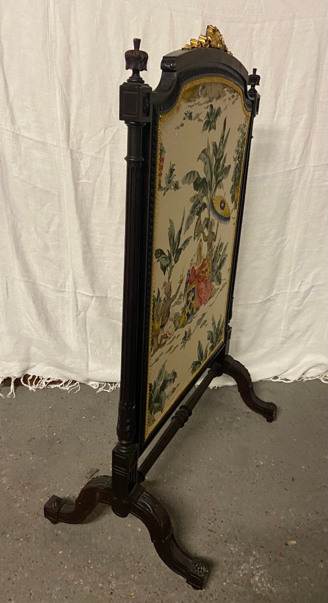 Louis XVI Style Fireplace Screen-photo-4