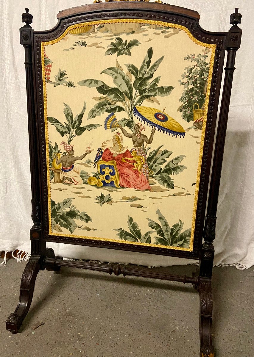 Louis XVI Style Fireplace Screen