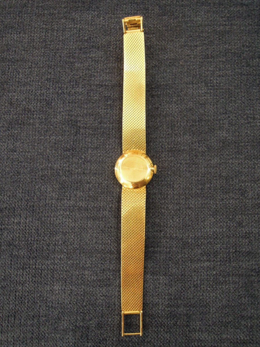 Tissot Women's Mechanical Wrist Watch In 18k Solid Gold-photo-5