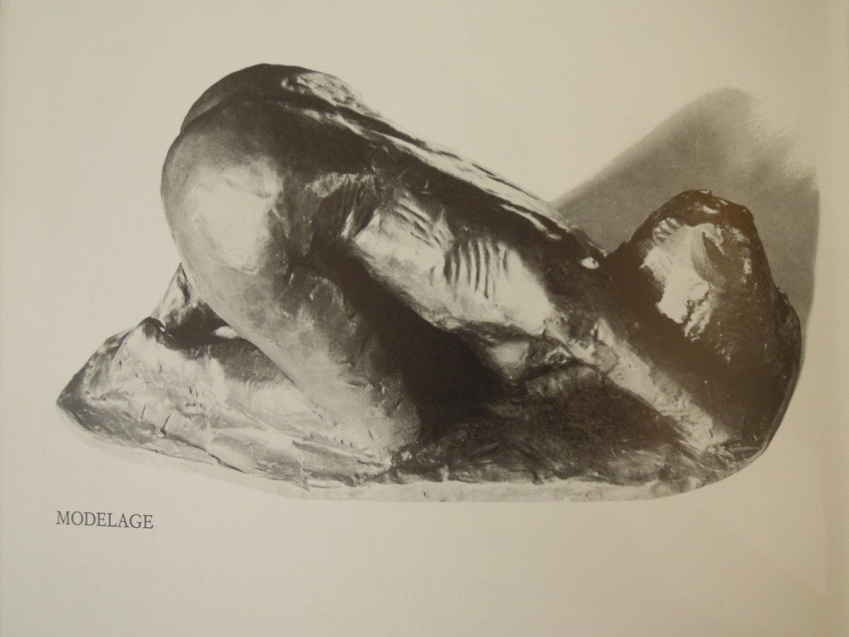 Nu féminin en bronze de Pierre Letellier, circa 1972, Susse Fondeur-photo-8