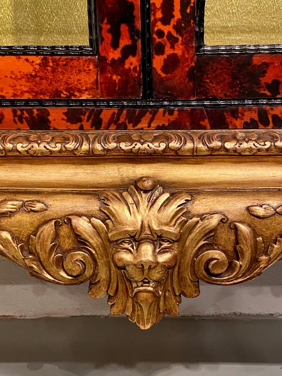  Paire De Vitrines De Style Louis XV En écaille De Tortue par Maison Franck-photo-2