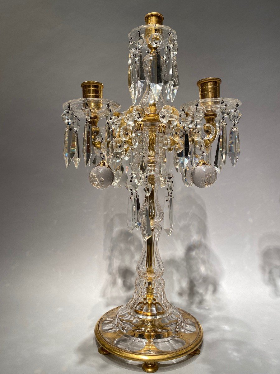 Pair Of 19thc, Napoleon III Candelabras-photo-3