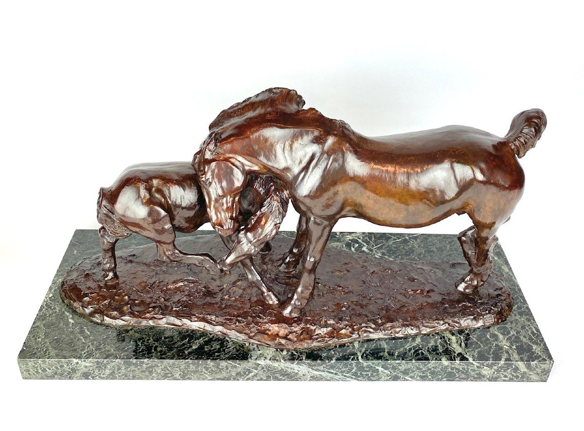 Bronze Animalier,  Jean-Charles Collard,   Fonderie Batardy,  Cire Perdue-photo-1