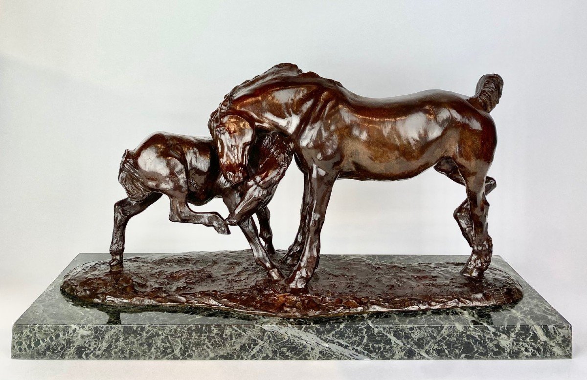 Bronze Animalier,  Jean-Charles Collard,   Fonderie Batardy,  Cire Perdue