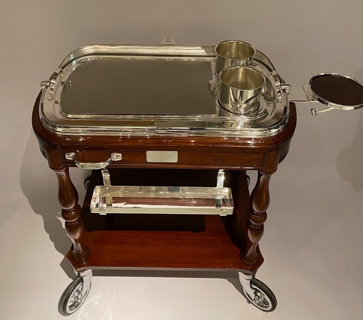 Cart Or Trolley By Christofle Paris-photo-4