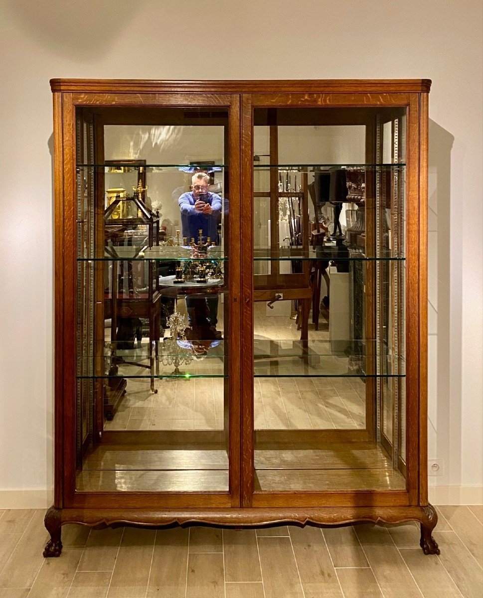 Une Vitrine En Chêne, -photo-3