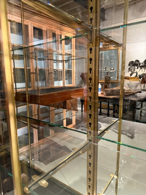 Grande vitrine  en laiton-photo-3