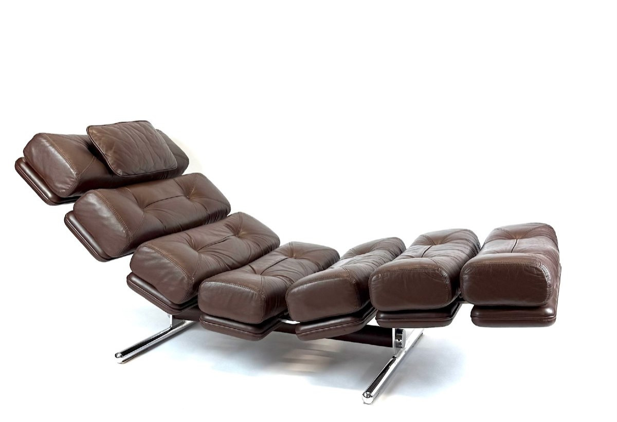 Chaise Longue 'Lord' par Ric Deforche pour Gervan-photo-5