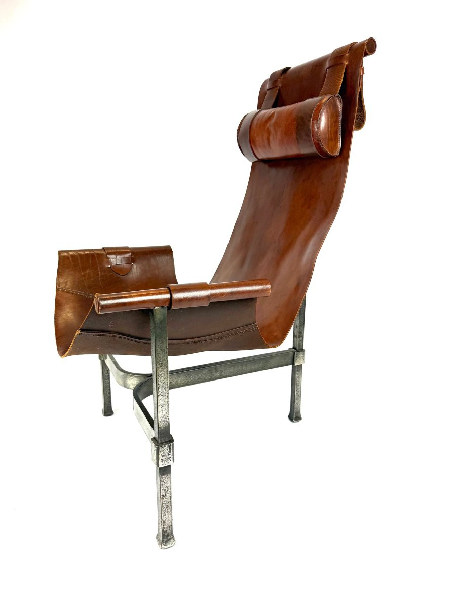 An Armchair By Jean-pierre Ryckaert-photo-4