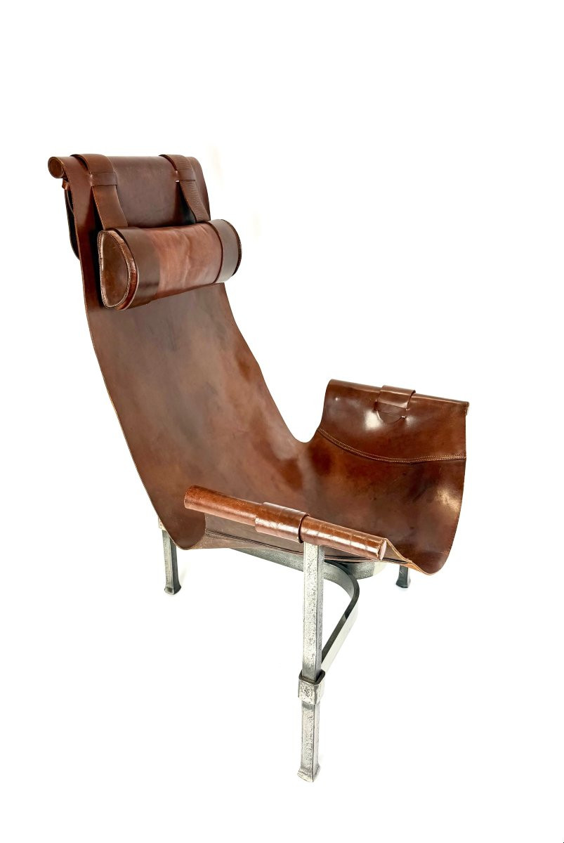 An Armchair By Jean-pierre Ryckaert-photo-3